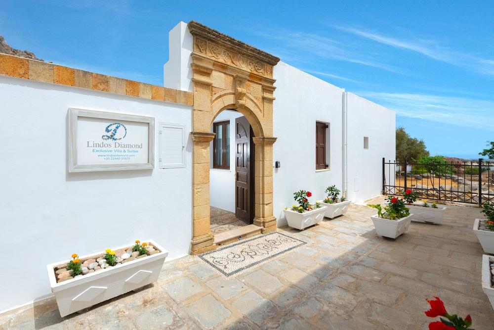 Lindos Diamond Exclusive Villa 外观 照片
