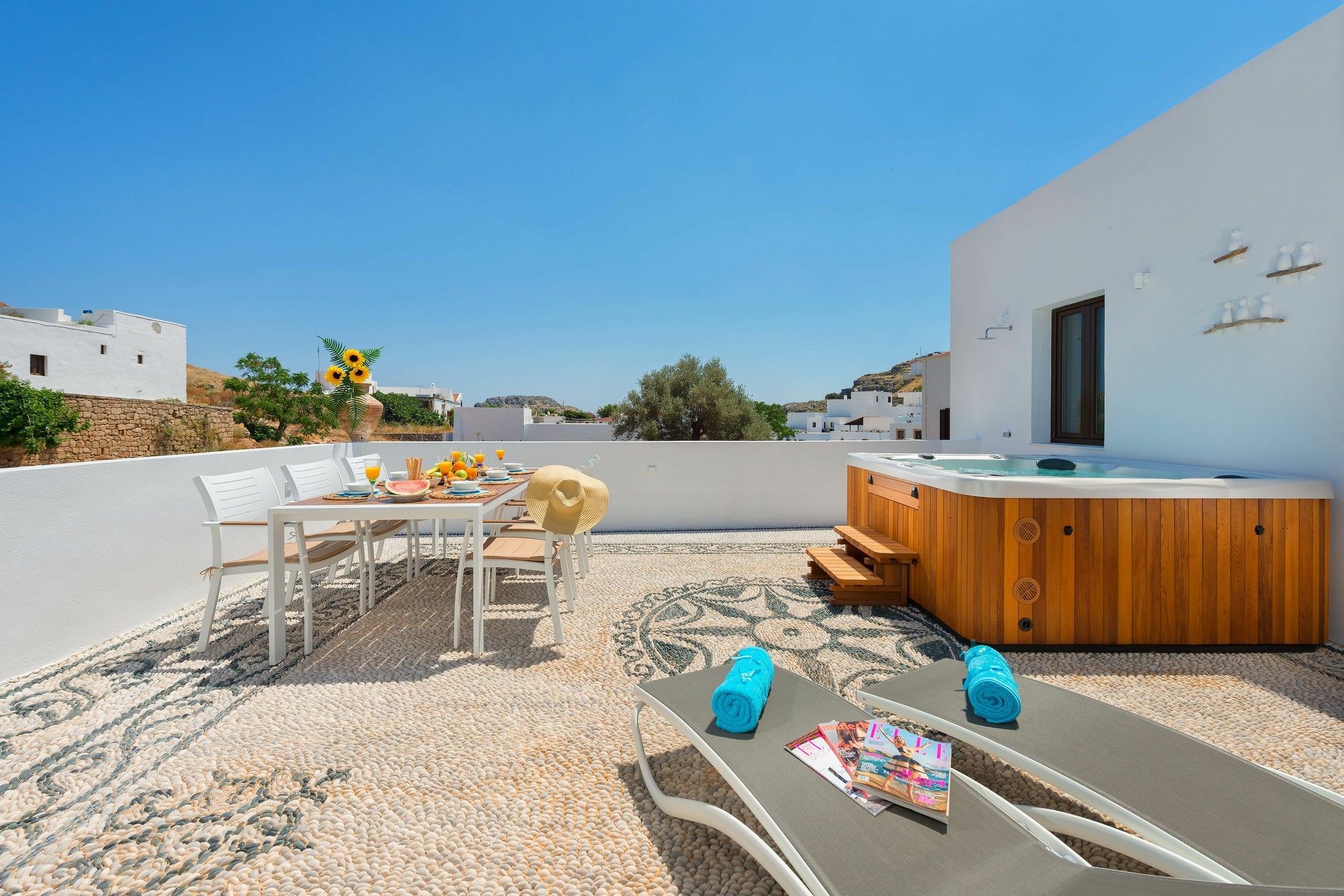Lindos Diamond Exclusive Villa 外观 照片